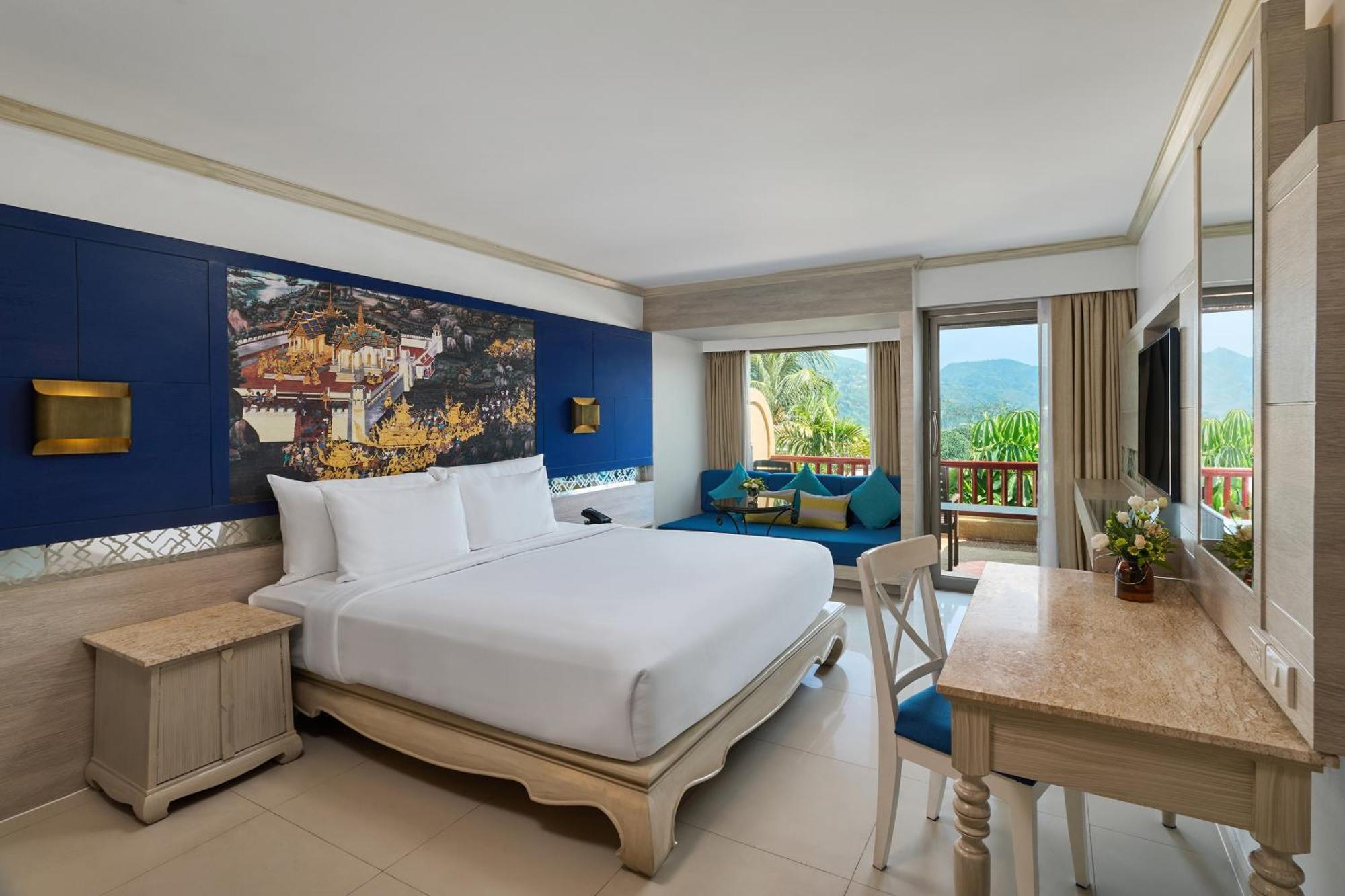 Deluxe Doppelzimmer mit Gartenblick